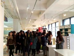 常宏動態|河北師范大學師生到常宏裝飾參觀交流